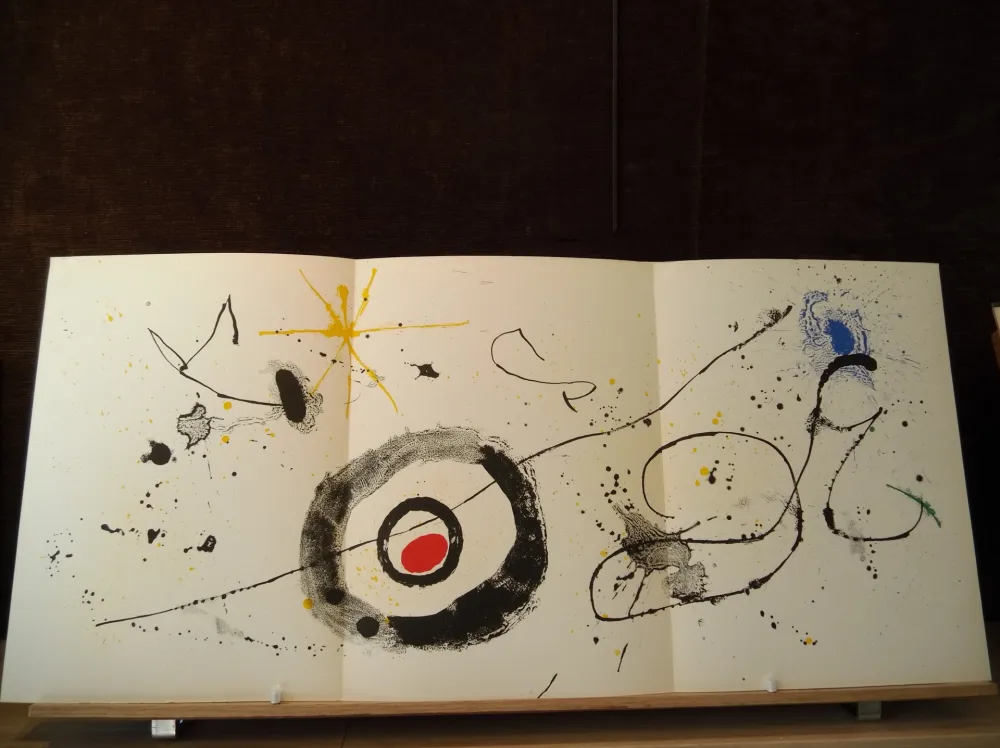Livro Ilustrado Miró - Terres de grand feu