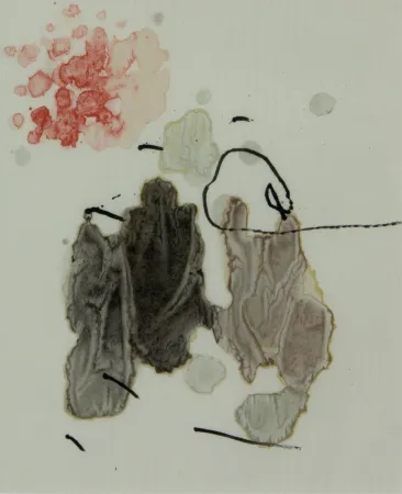 Litografia Miró - TRACE SUR L'EAU