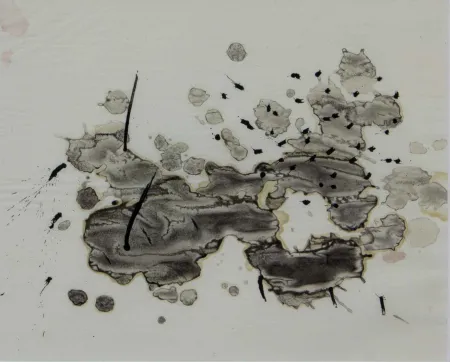 Litografia Miró - TRACE SUR L'EAU