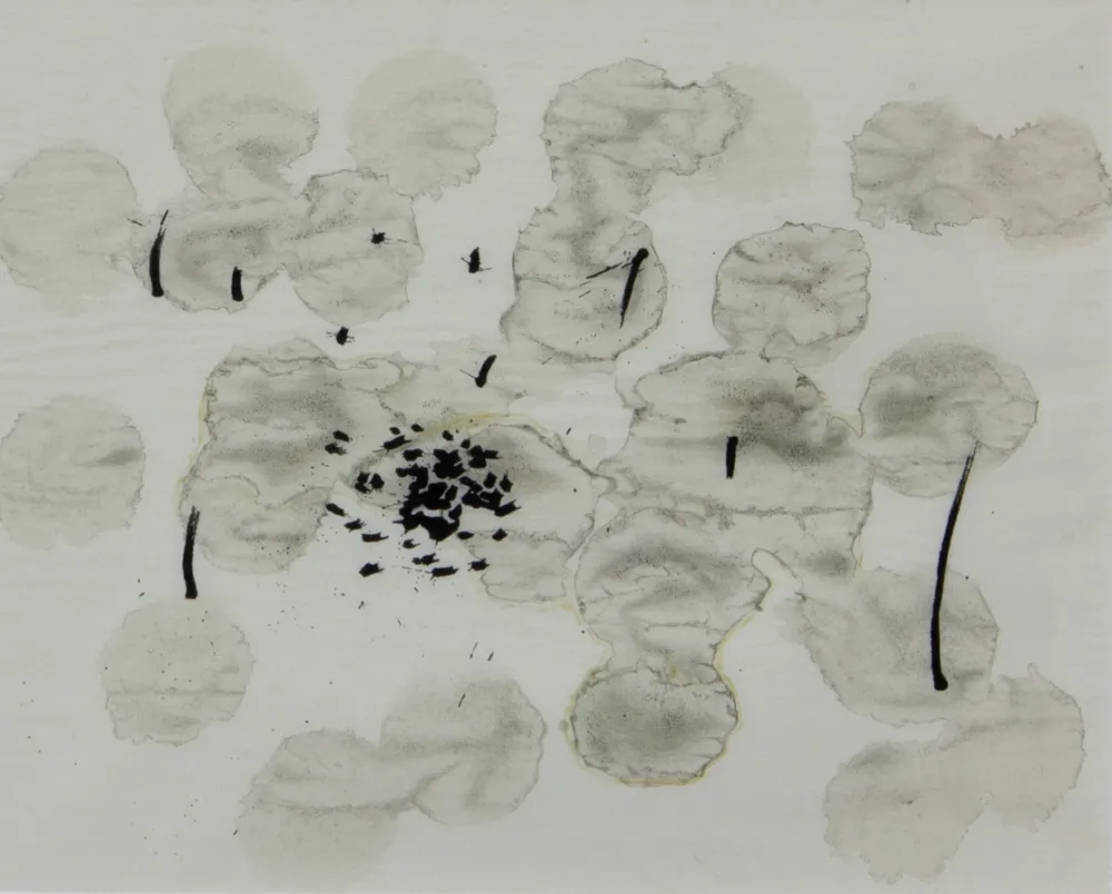 Litografia Miró - TRACE SUR L'EAU