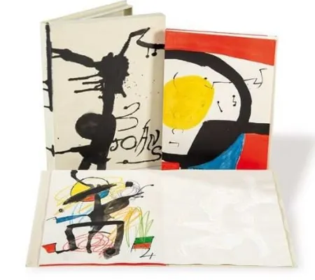 Livro Ilustrado Miró - Tres Joans. (With Etching)