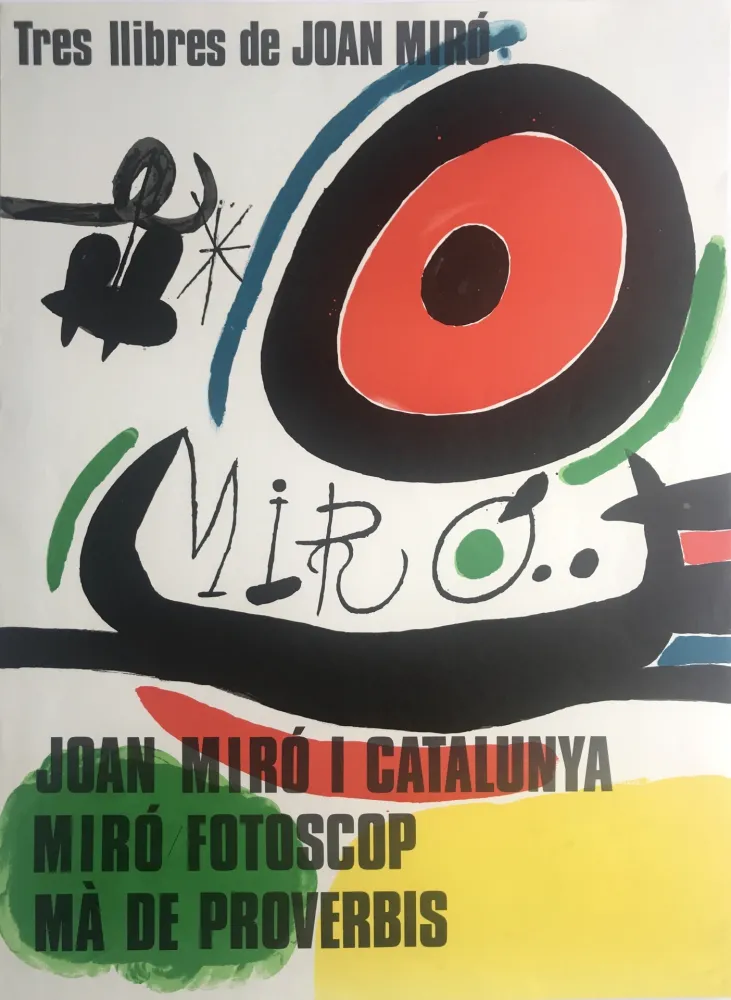 Cartaz Miró - Tres Libres