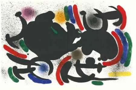 Litografia Miró - Untitled