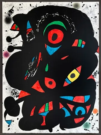 Litografia Miró - Untitled