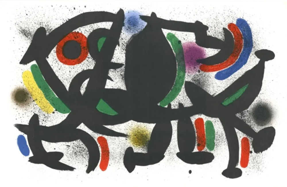 Litografia Miró - Untitled