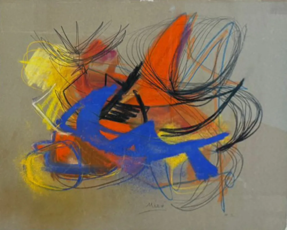Múltiplo Miró - Untitled (Chromatic Scribble)