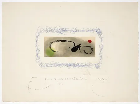 Água-Forte E Água-Tinta Miró - Without the Sun, Heraclitus of Ephesus, 1965