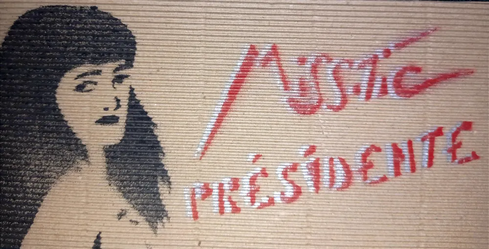 Serigrafia Miss.tic - MISS.TIC PRÉSIDENTE, 1994 - Livre d'artiste signée avec 12 serigraphies, Hand-signed