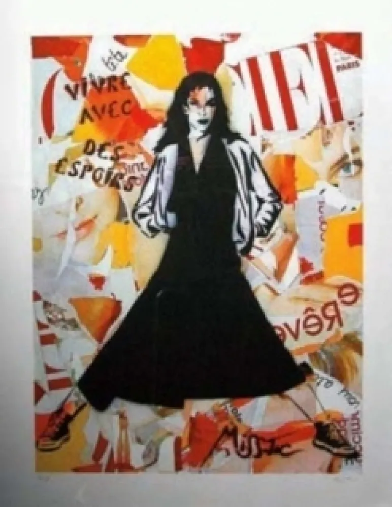 Litografia Miss.tic - Vivre avec des espoirs