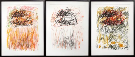 Litografia Mitchell - Flowers I-III from Bedford Series