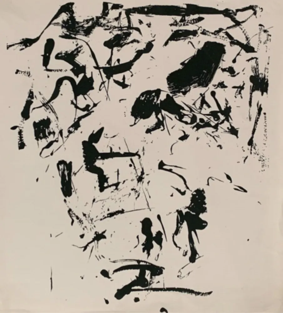 Serigrafia Mitchell - Untitled (The Poems), ca
