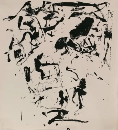 Serigrafia Mitchell - Untitled (The Poems), ca