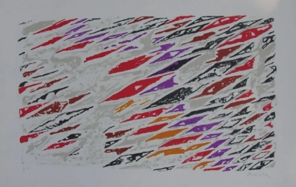 Litografia Moncada - Senza titolo