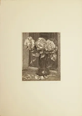Água-Forte Mongatti - Fiori nel vaso