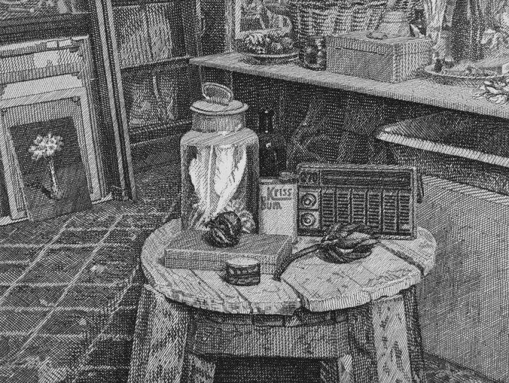 Água-Forte Mongatti - La radio