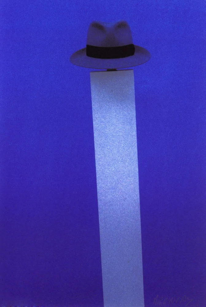 Serigrafia Monory - Autoportrait