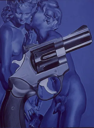 Serigrafia Monory - Nu (collection Naked)