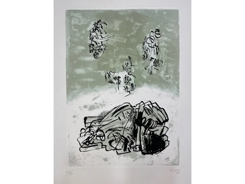 Água-Forte E Água-Tinta Moore - AFTER THE ACCIDENT