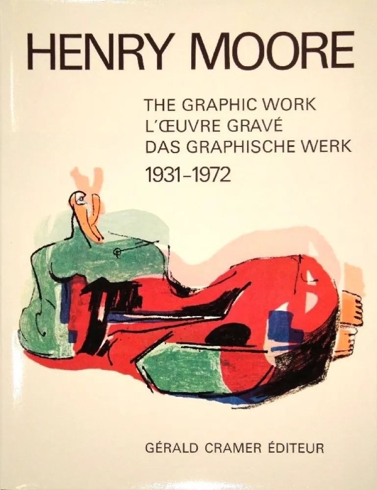 Livro Ilustrado Moore - Catalogue of the graphic work. 1931-1972.