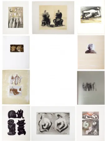 Múltiplo Moore - Collection of 10 Prints