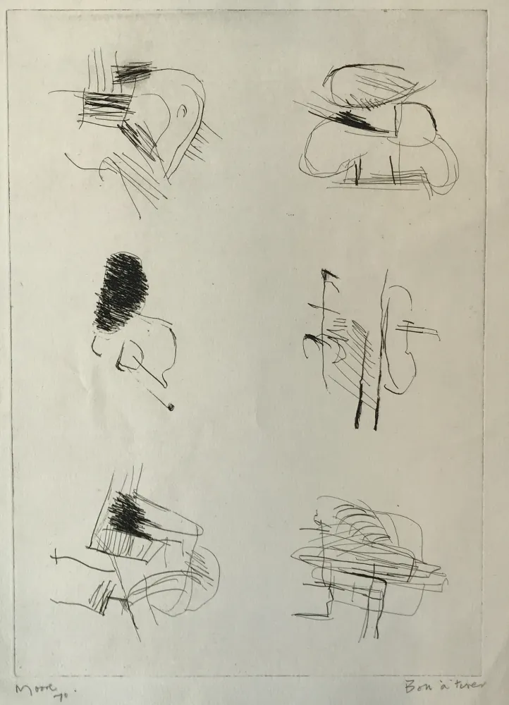 Gravura Moore - Deconstructed Figures II