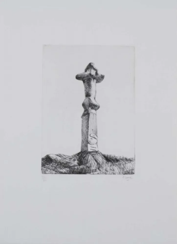 Água-Forte Moore - Glenkiln Cross