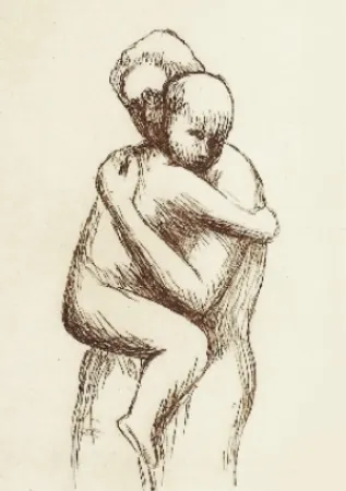 Gravura Moore - Mothe & Child XXX