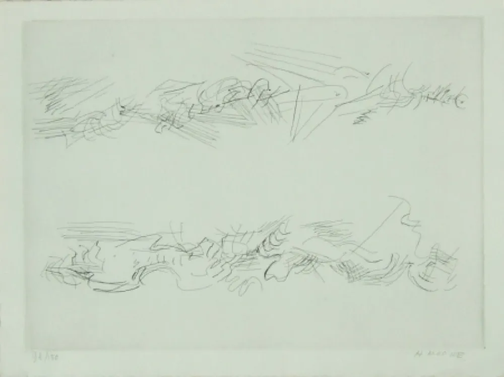 Gravura Moore - Projects for Hill Sculpture