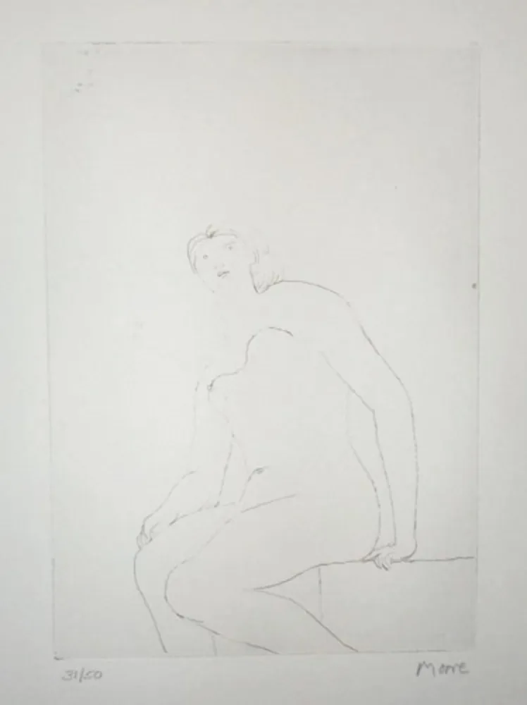 Múltiplo Moore - Seated Nude
