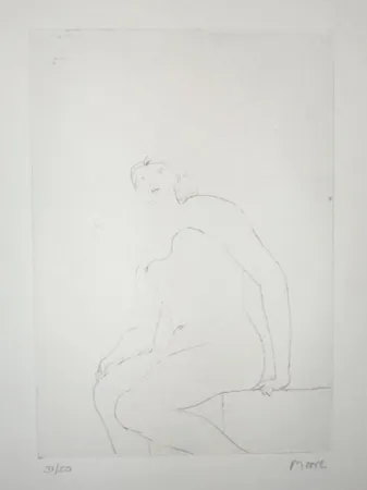 Múltiplo Moore - Seated Nude