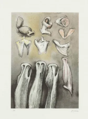 Litografia Moore - Three Sisters (C. 621)