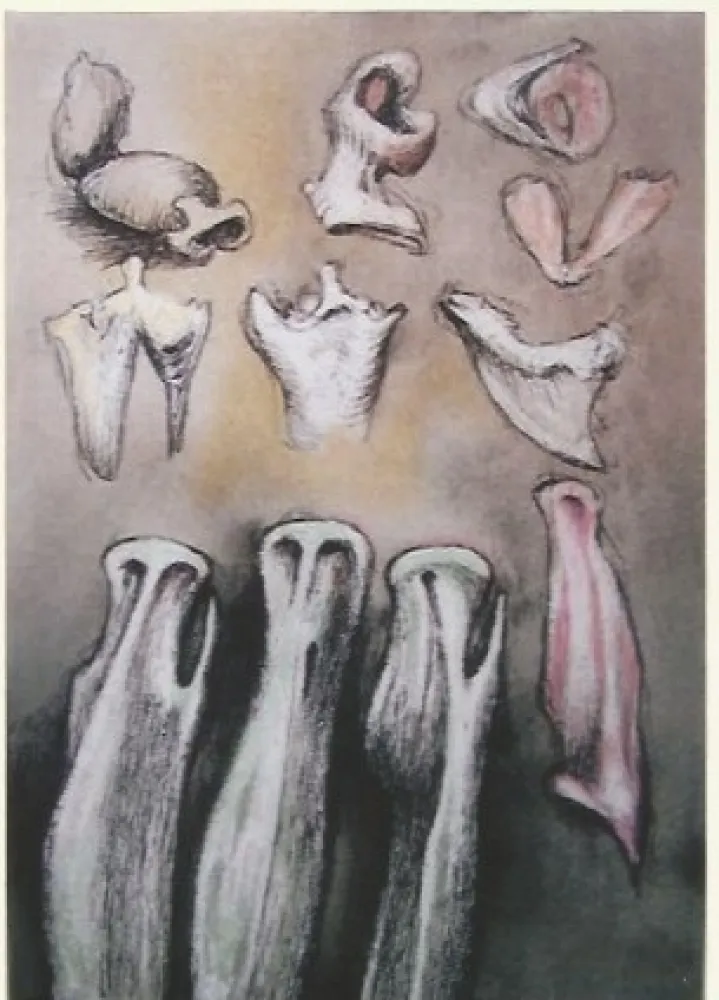 Litografia Moore - Tree sisters