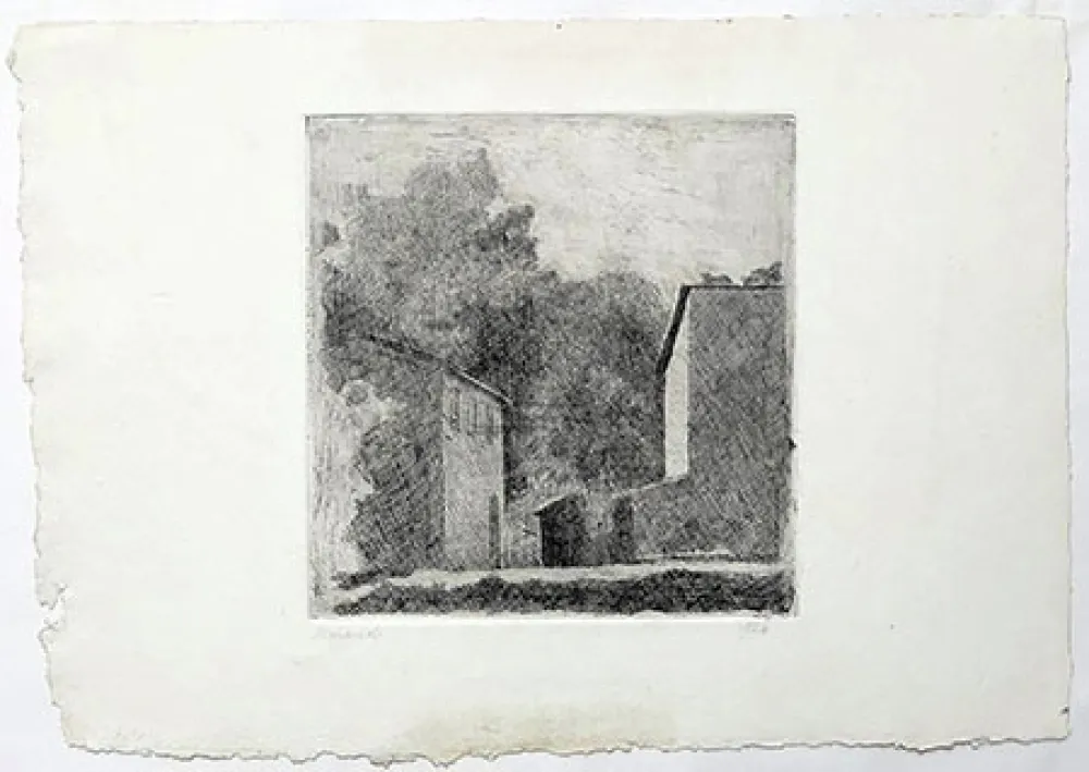 Gravura Morandi - Paysage