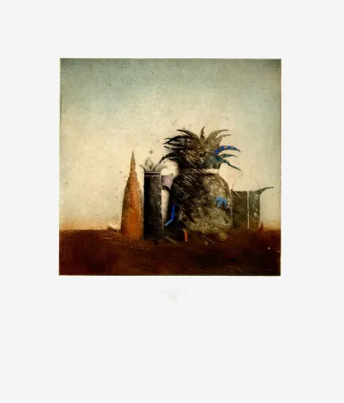 Água-Forte E Água-Tinta Mordstein - Stilleben / Still Life