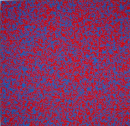 Serigrafia Morellet - 40 000 carrés