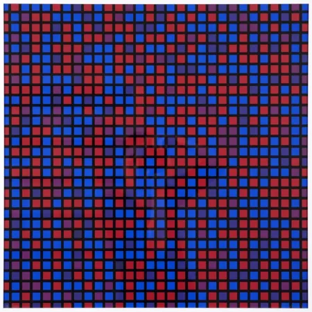 Múltiplo Morellet - Chartres - bleu violet