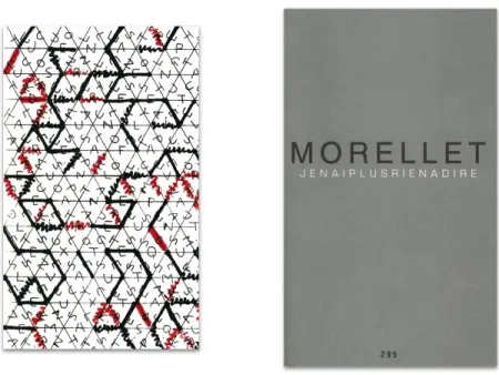 Livro Ilustrado Morellet - L'art en écrit