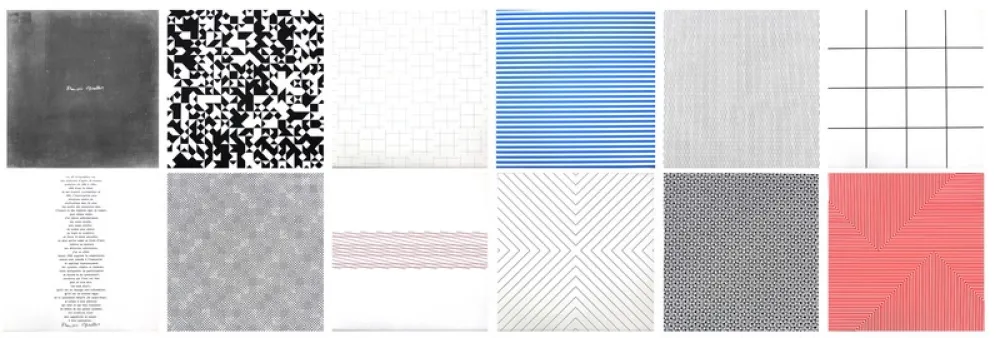 Serigrafia Morellet - Morellet, 1975