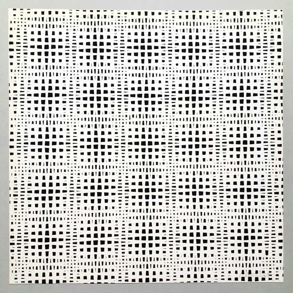 Serigrafia Morellet - Senza titolo