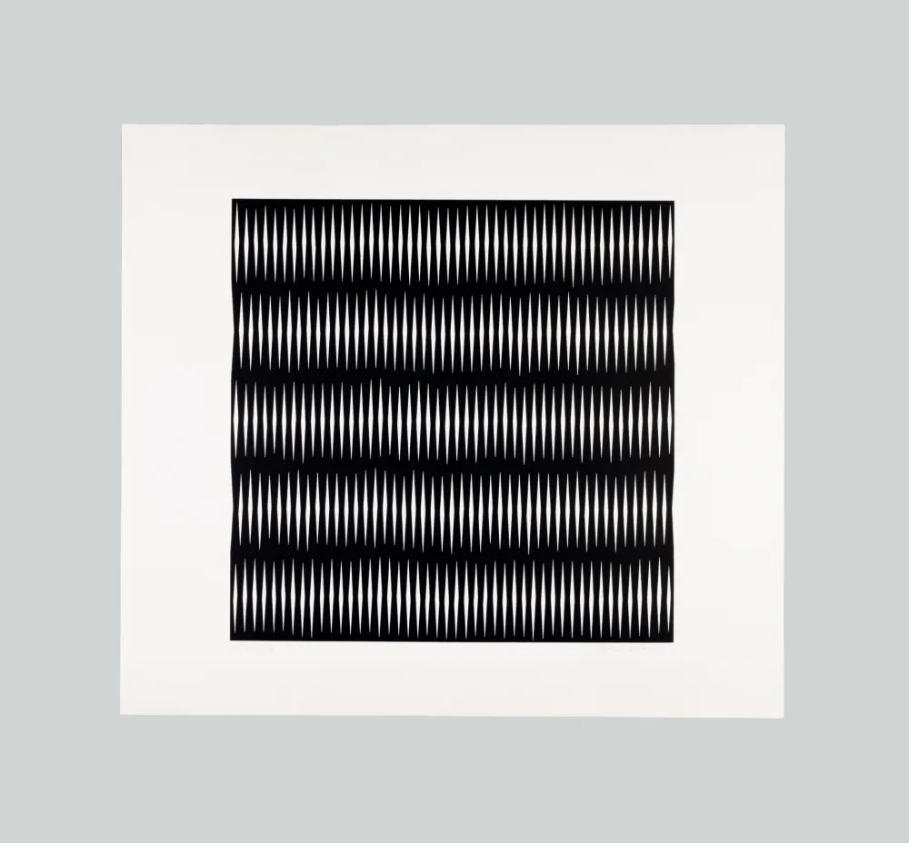 Serigrafia Morellet - Senza titolo