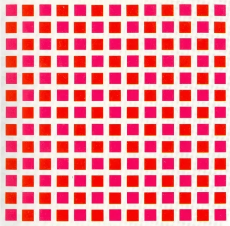 Serigrafia Morellet - Senza titolo