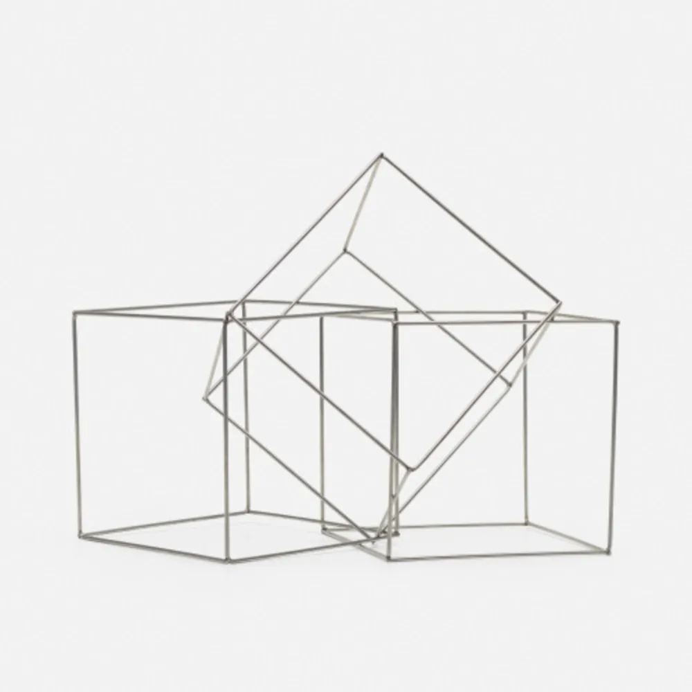 Múltiplo Morellet - Trois cubes imbriqués