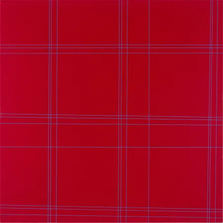 Litografia Morellet - TWO PATTERNS OF PERPENDICULAR LINES - EXACTA FROM CONSTRUCTIVISM TO SYSTEMATIC ART 1918-1985