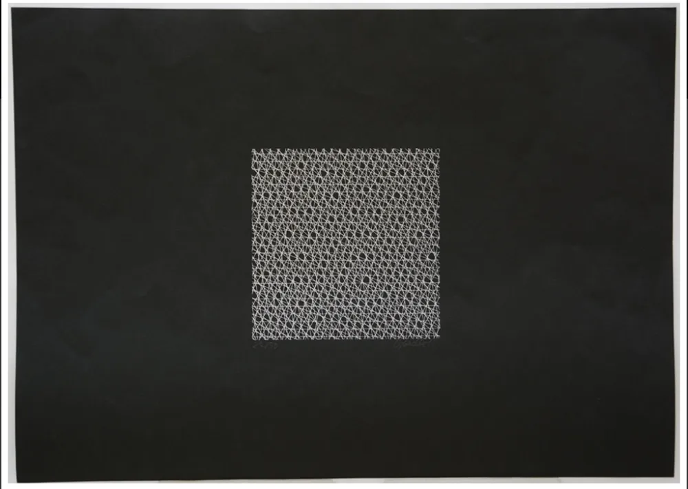 Serigrafia Morellet - Untitled 