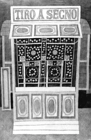 Xilogravura Morena - Tiro a segno