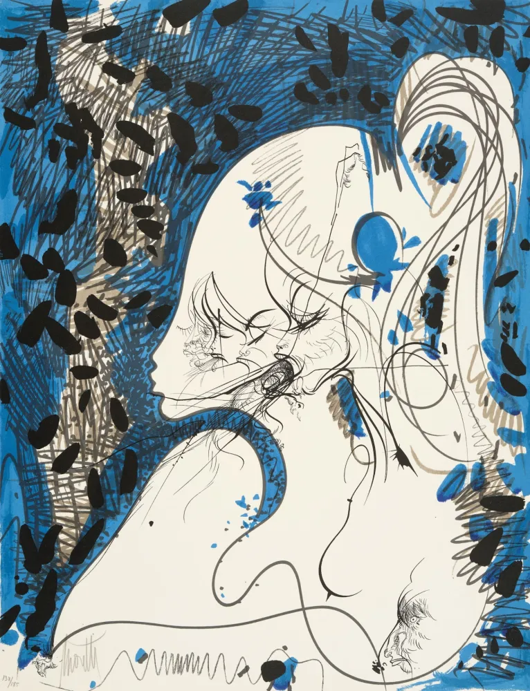 Livro Ilustrado Moretti - La Rue Saint-Denis. 