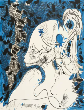 Livro Ilustrado Moretti - La Rue Saint-Denis. 