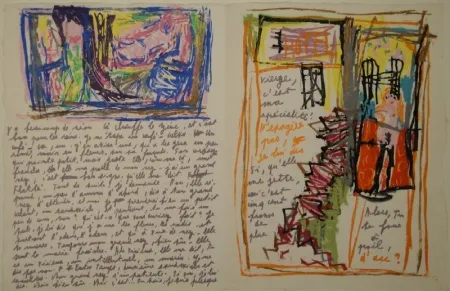 Xilogravura Moser - L'Heure du Goémon.