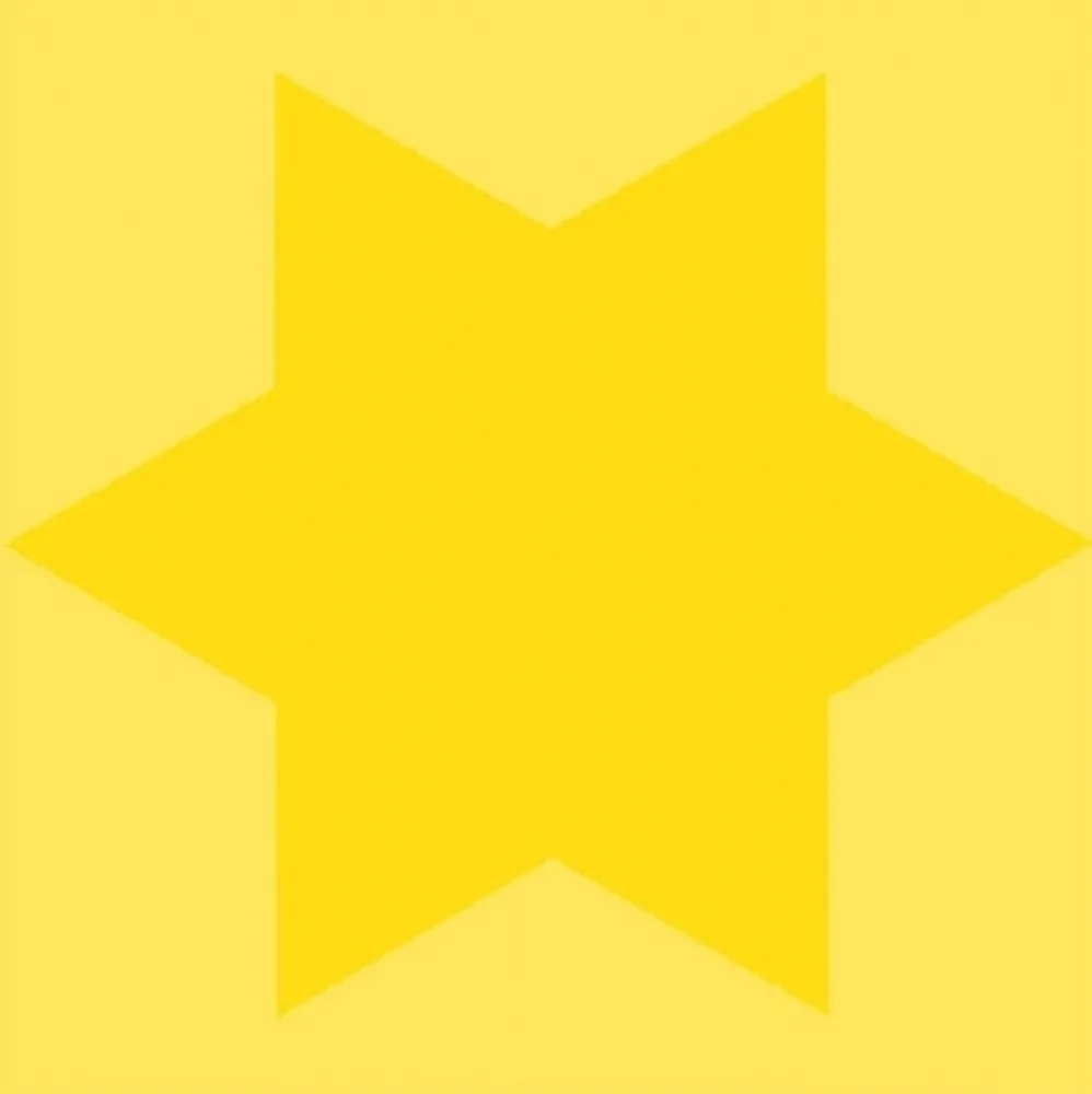 Serigrafia Mosset - Etoile jaune