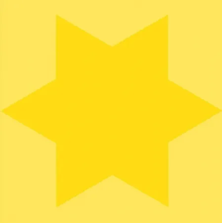 Serigrafia Mosset - Etoile jaune